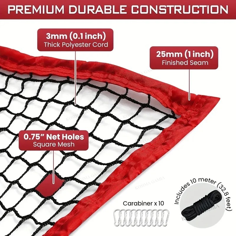 Heavy Duty Golf Net 10x10FT Go - Practice Net Hitting ulasan dan harga