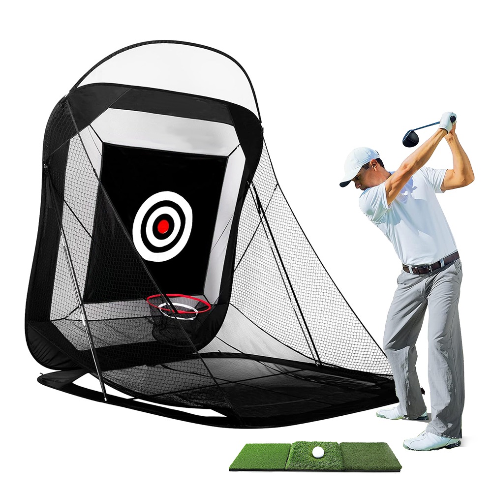 Portable Golf Hitting Net, Fol - Practice Net Hitting ulasan dan harga