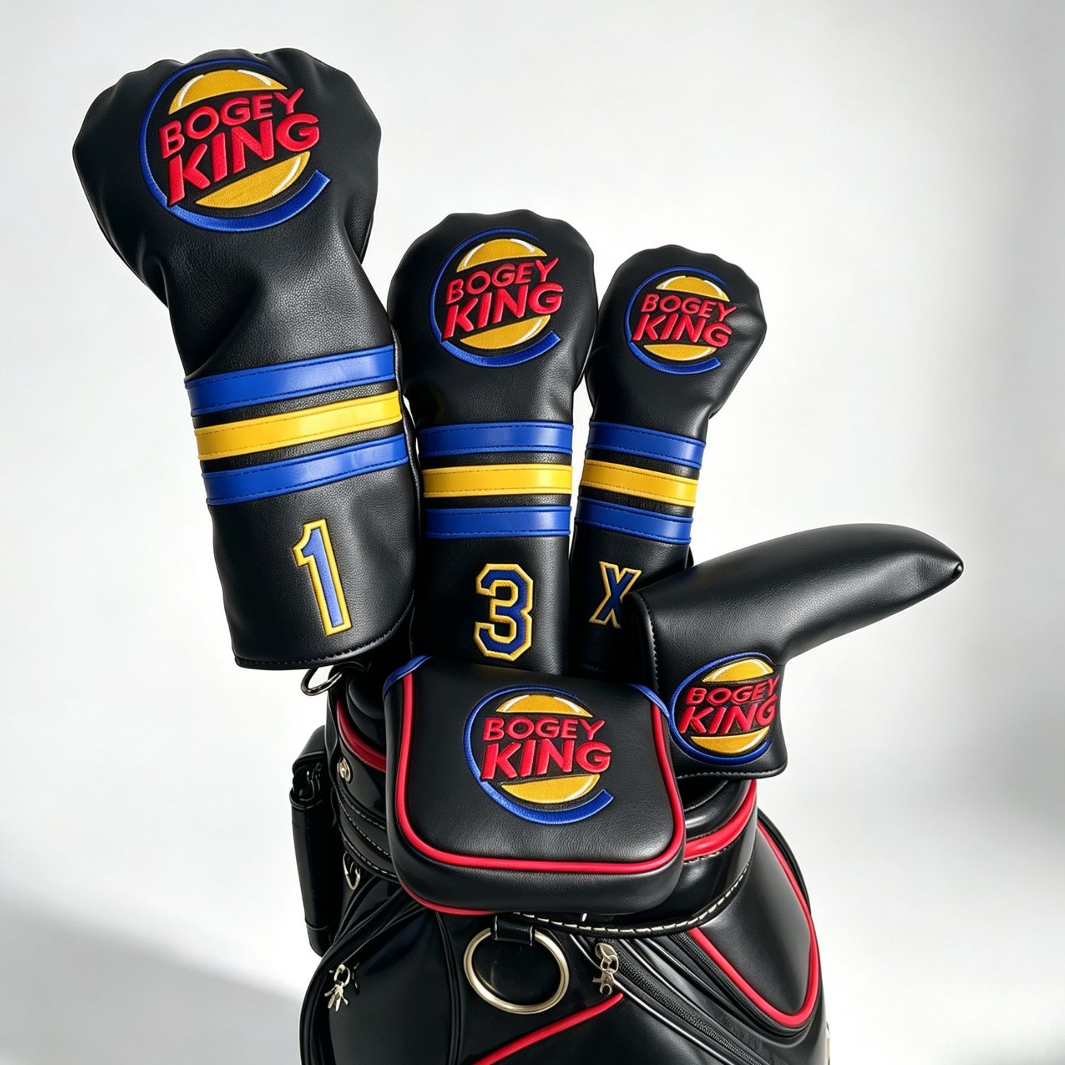 Funny Bogey King Golf Headcove - Putter Mallet Blade ulasan dan harga