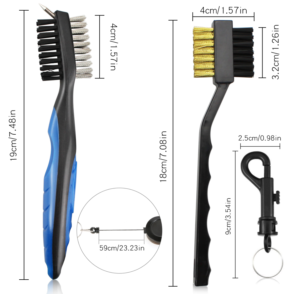 2Pcs/Set Golf Club Brush Golf  - Golf Equipment Junior ulasan dan harga