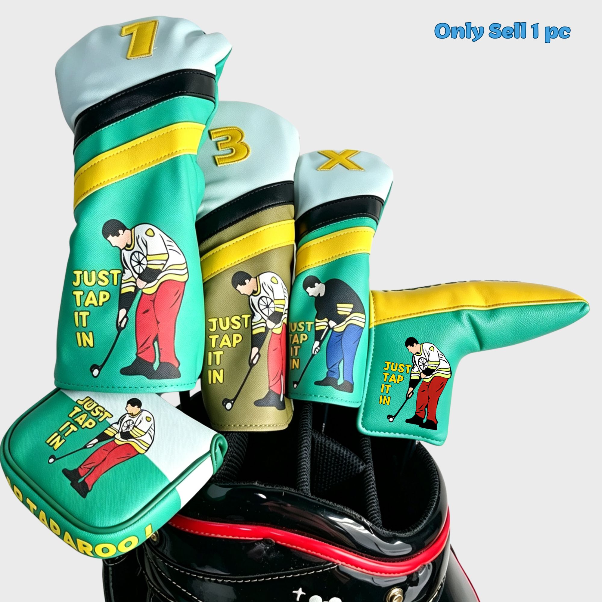 Happy Gilmore Golf Headcover C - Putter Mallet Blade ulasan dan harga