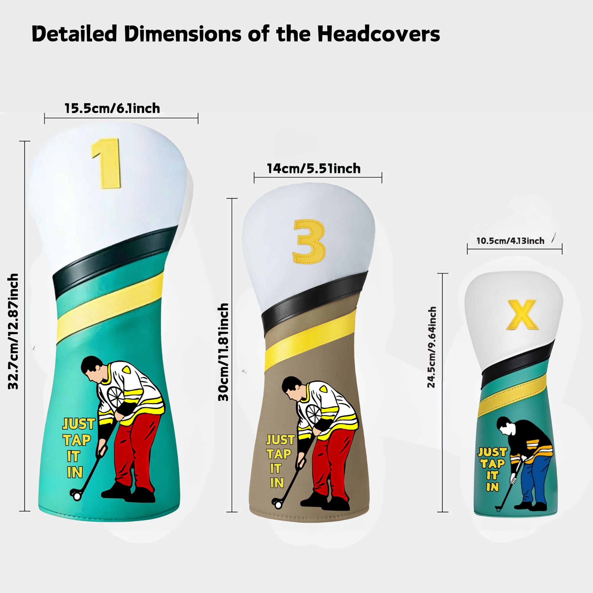 Happy Gilmore Golf Headcover C - Putter Mallet Blade ulasan dan harga