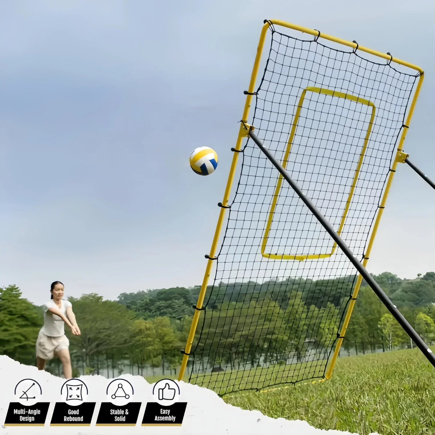 2026 Hot Sale New 7*4 Feet Adj - Practice Net Hitting ulasan dan harga