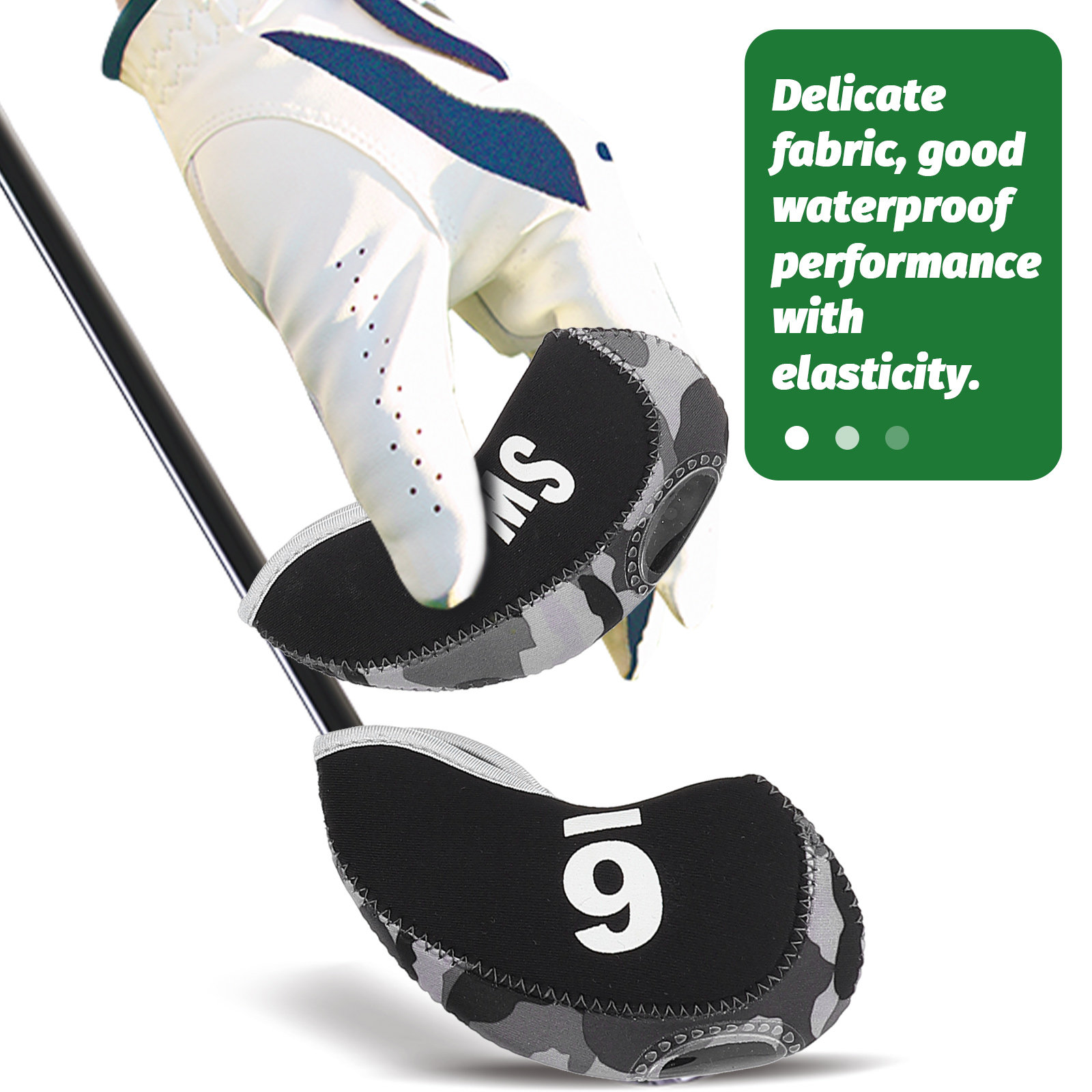 10Pcs Golf Putter Headcover Cl - Putter Mallet Blade ulasan dan harga