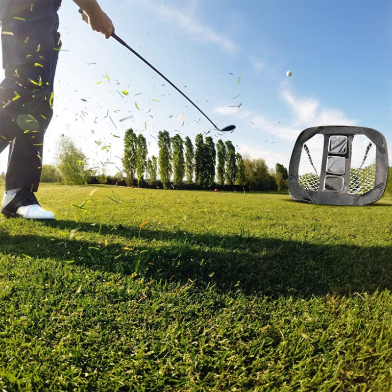 Foldable Golf Chipping Net for - Practice Net Hitting ulasan dan harga