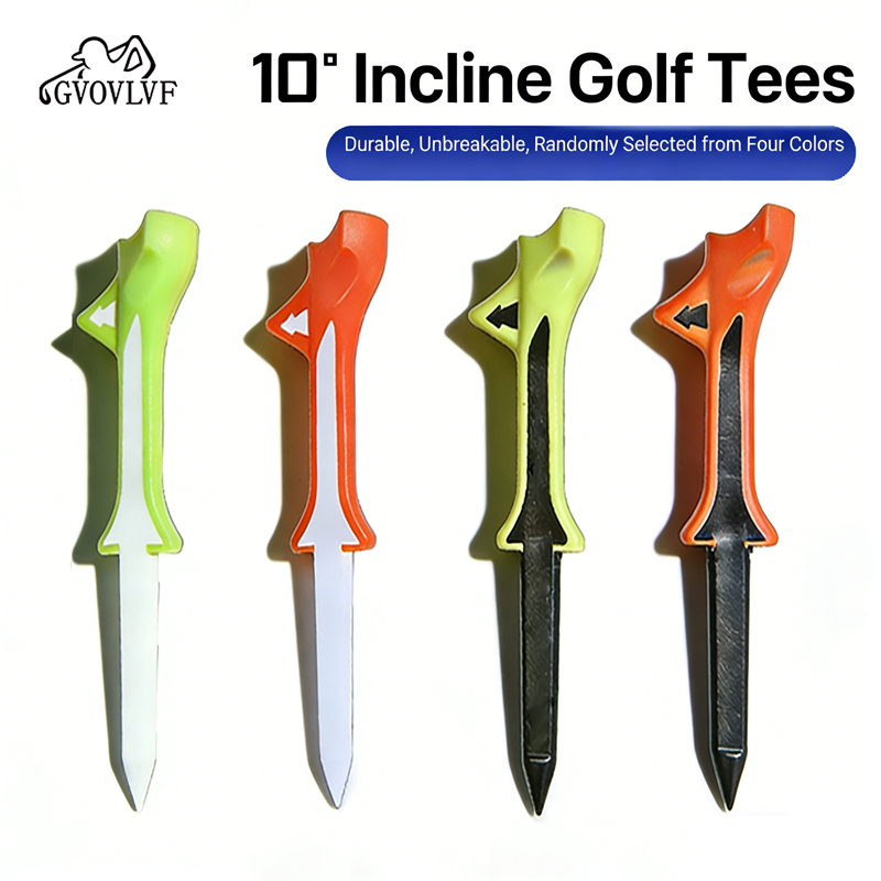 New 10 ° Plastic Tee With Slan - Golf Exercise Equipment ulasan dan harga