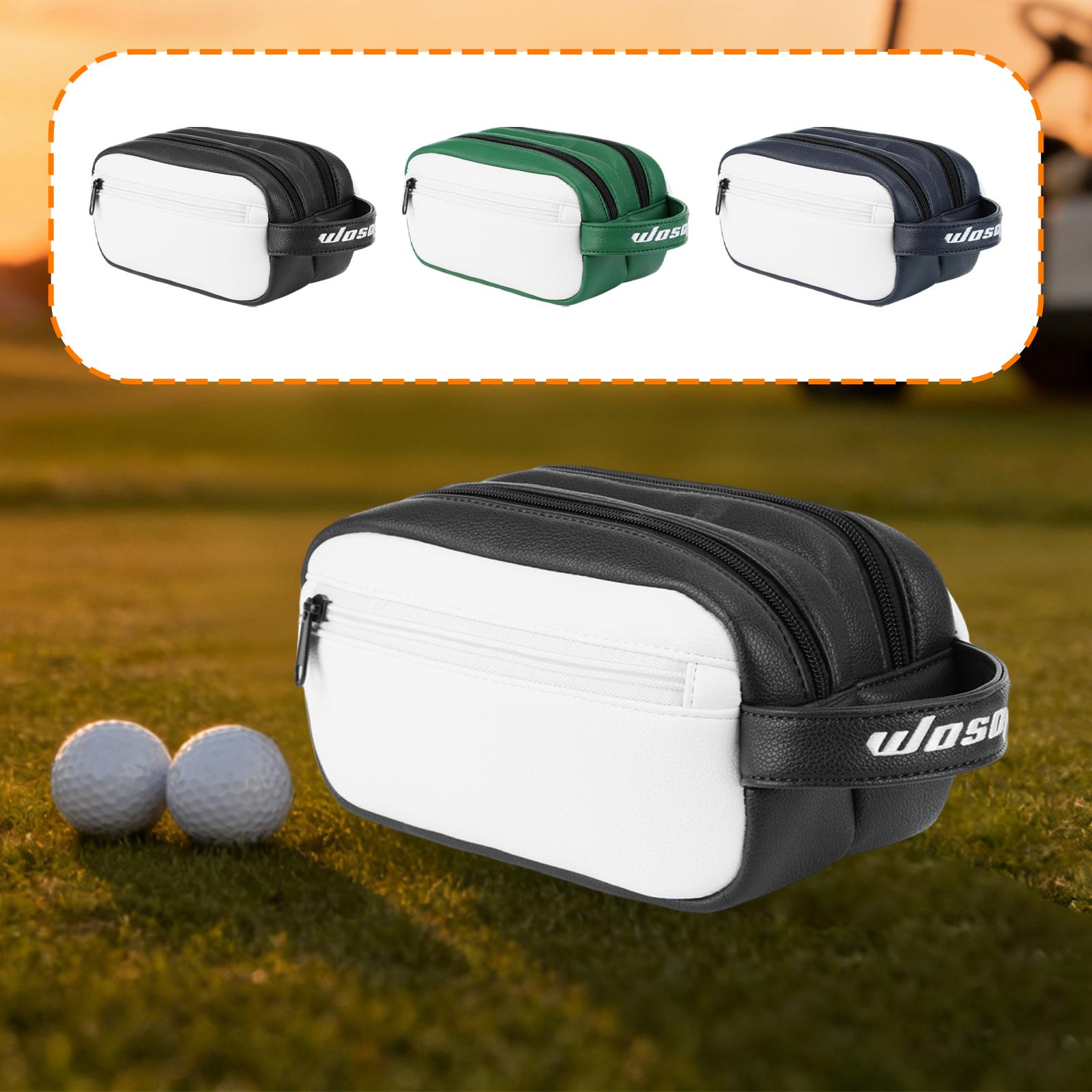 PU Golf Ball Pouch Large Capac - Golf Equipment Gifts ulasan dan harga