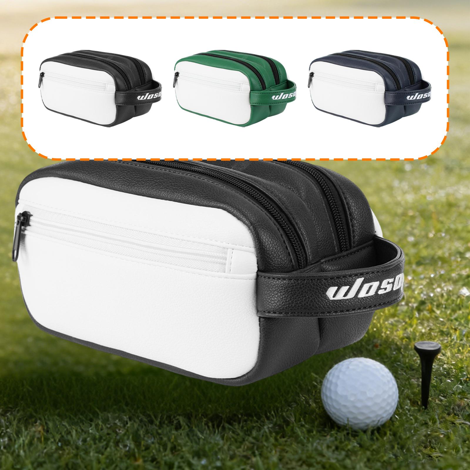 PU Golf Ball Pouch Large Capac - Golf Equipment Gifts ulasan dan harga