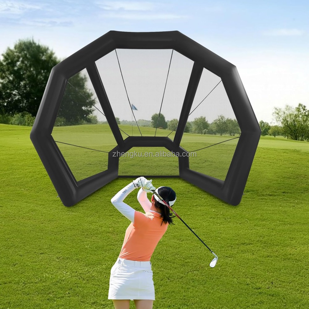 Inflatable Golf Practice Swing - Practice Net Hitting ulasan dan harga