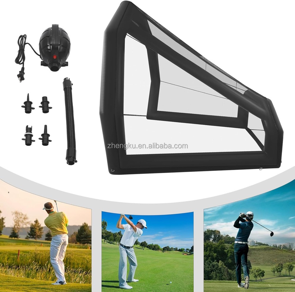 Inflatable Golf Practice Swing - Practice Net Hitting ulasan dan harga